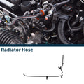 Radiator Hose Coolant Pipe for Audi A3 (2004–2013) 1 Pcs Iron Black