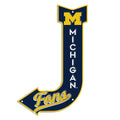 Metal Sign for University of Michigan Fans Auto Garage Man Cave Football