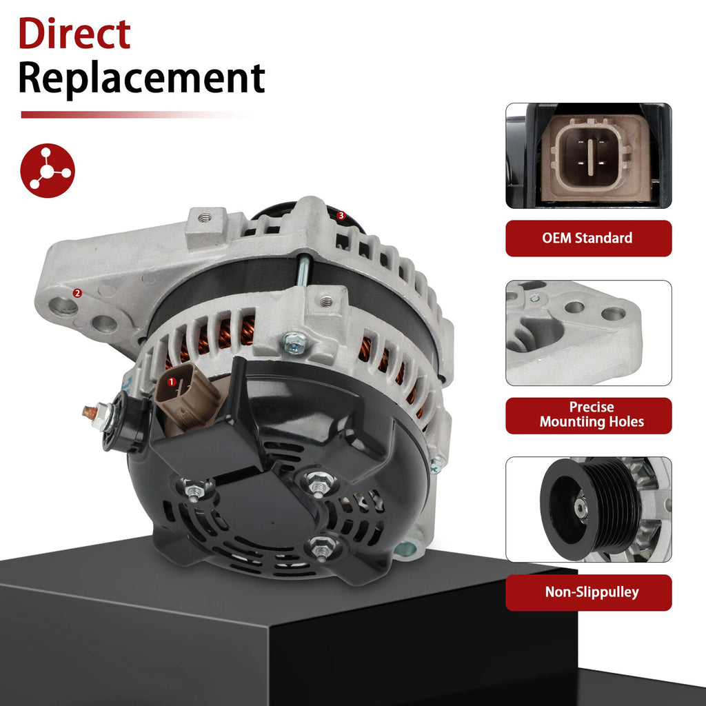 Alternator for Toyota Tacoma Tundra V6 4.0L (2005–2015)