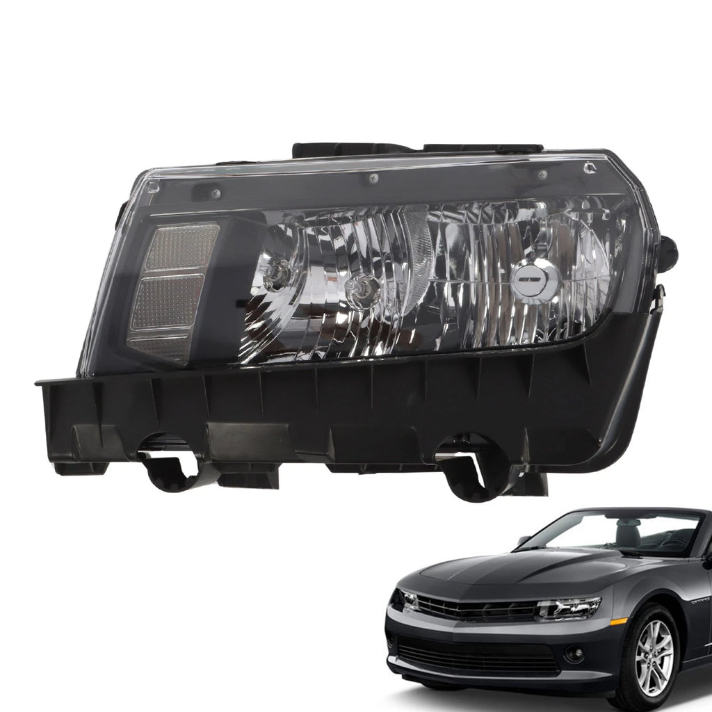 Headlight Halogen Driver Side for Chevrolet Camaro (2014–2015)