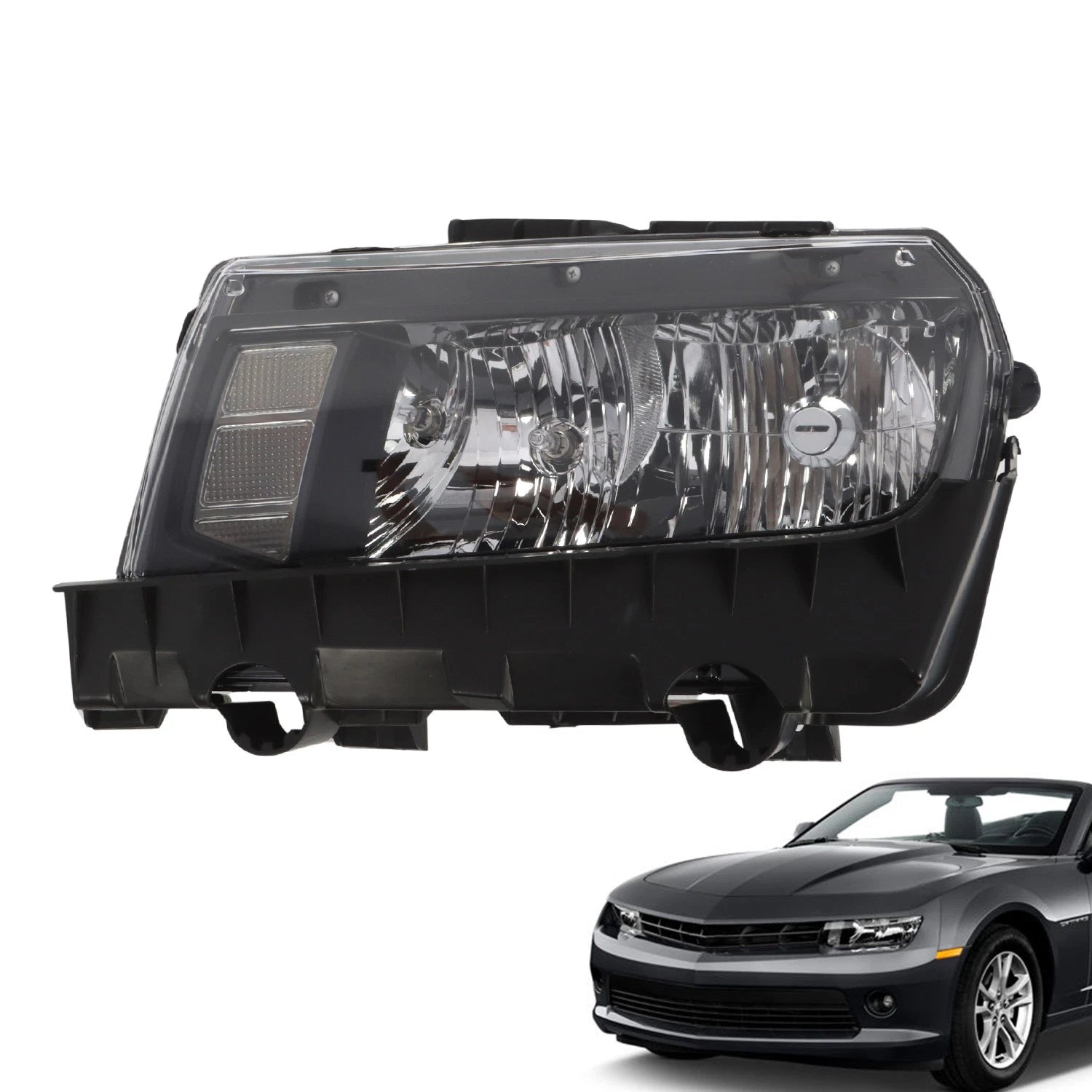 Headlight Halogen Driver Side for Chevrolet Camaro (2014–2015)