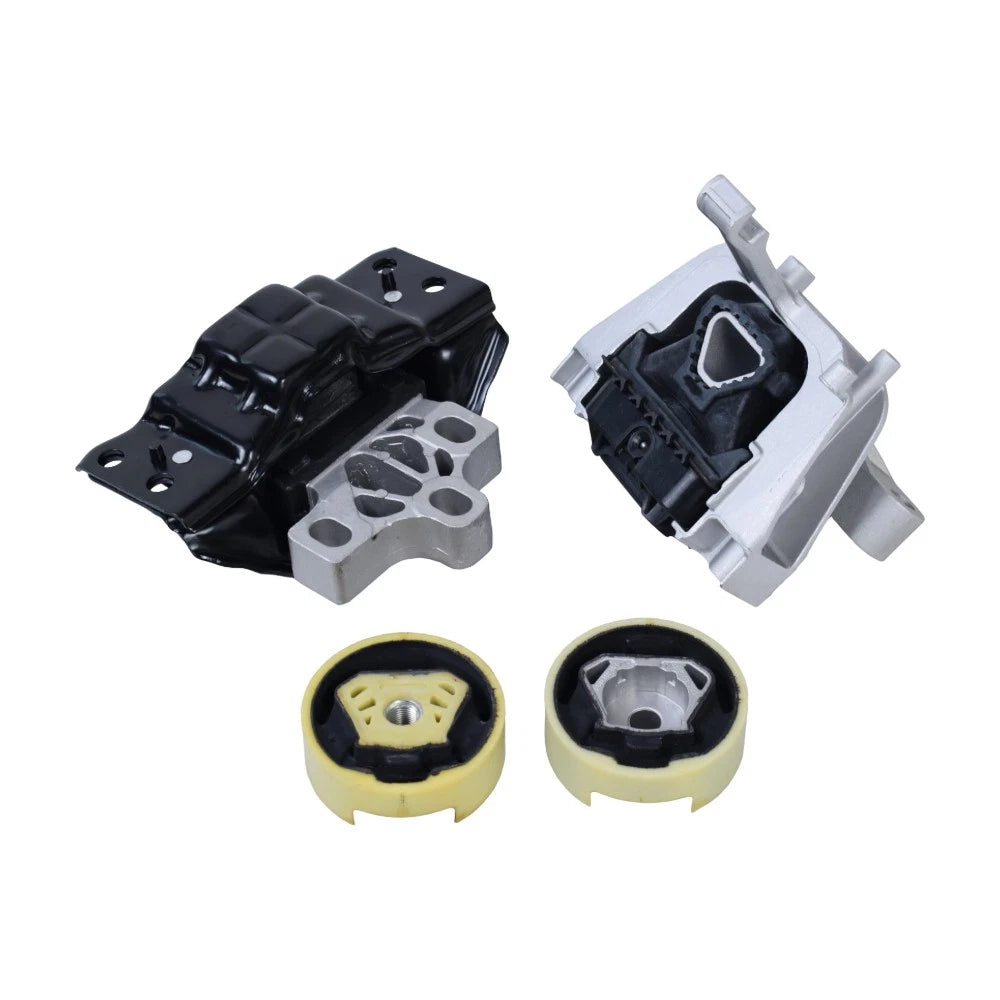 Set of 4 Engine & Transmission Mounts for Volkswagen Atlas (2018–2023) V6-3.6L