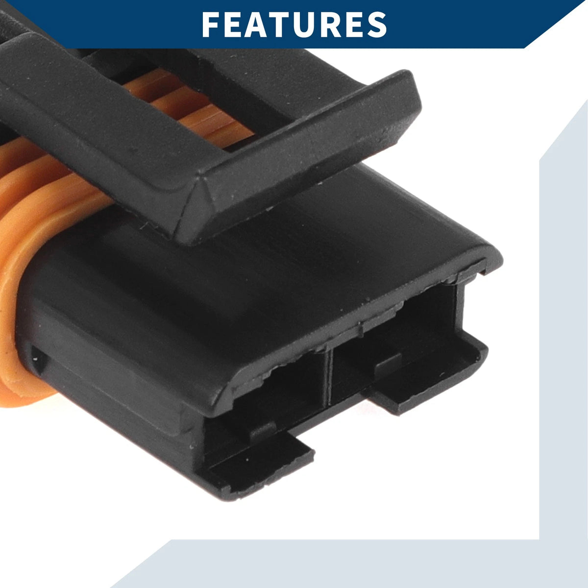 2 Pins Electronic Fan Socket Plug for Buick 