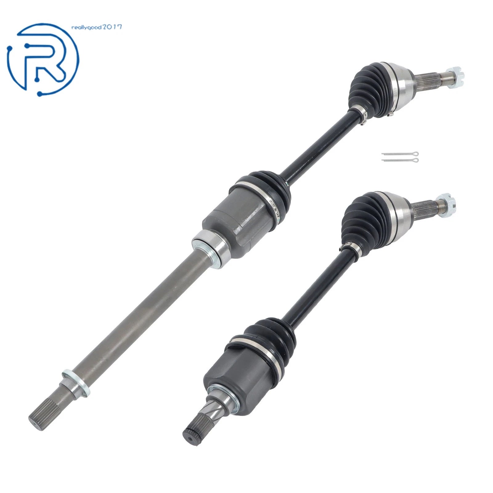 Set of 2 CV Axle Shafts for Nissan Altima Rogue (2007–2015)