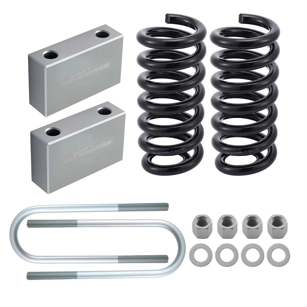 2" Front 4" Rear Drop Coil Kit for Chevy Silverado C10 2WD (1963–1972)