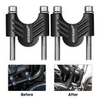 1 1/8" Handlebar Riser Clamp Kit for Fat Bar (30MM Height)