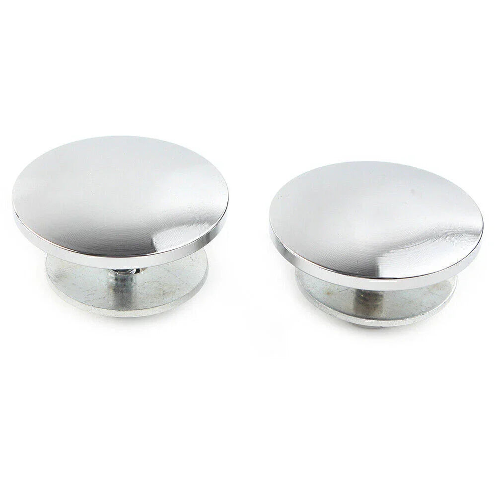 Chrome Aluminum Inner Fairing Mirror Plugs for Harley Street Glide Trike (2009-2023)