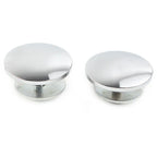 Chrome Aluminum Inner Fairing Mirror Plugs for Harley Street Glide Trike (2009-2023)