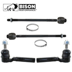 4pc Inner Outer Steering Tie Rod Kit for Chevrolet GMC