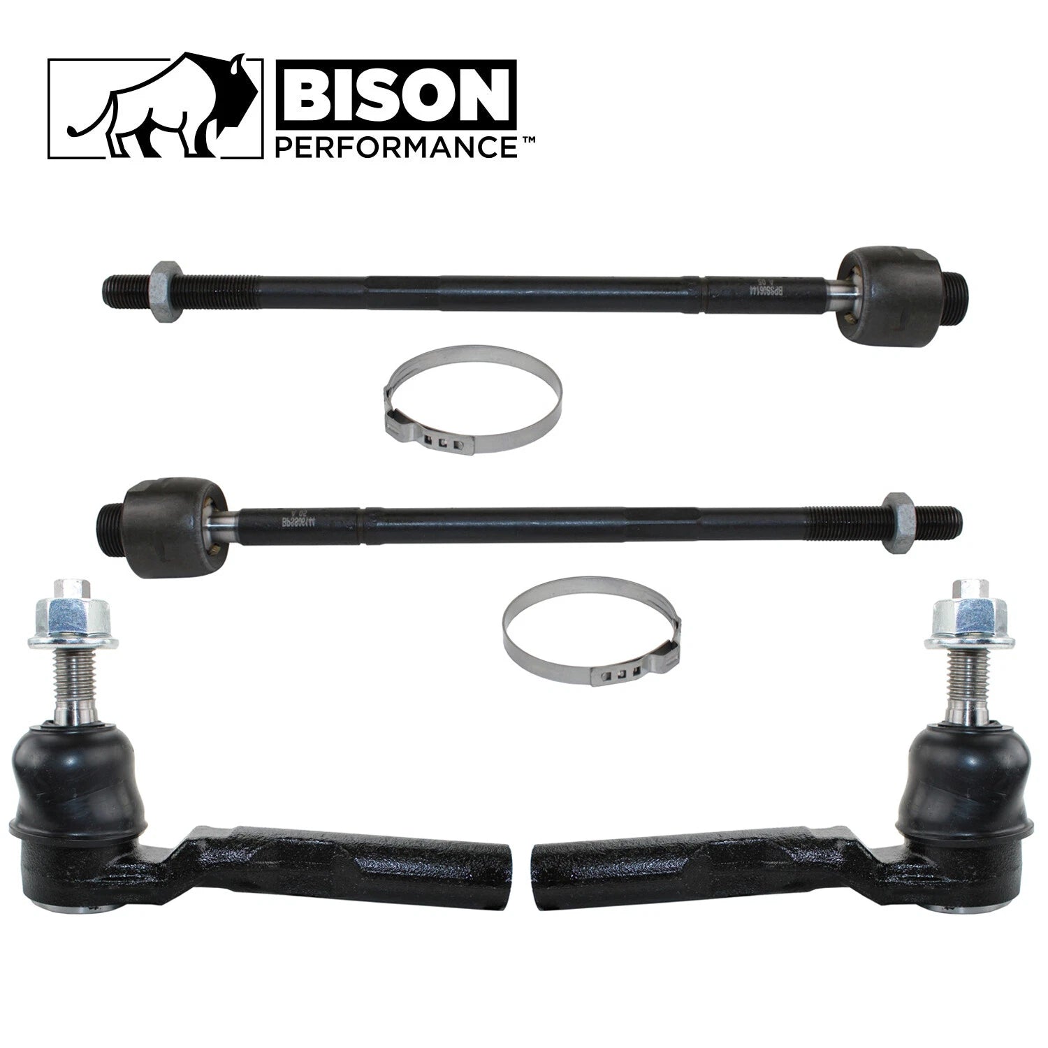 4pc Inner Outer Steering Tie Rod Kit for Chevrolet GMC