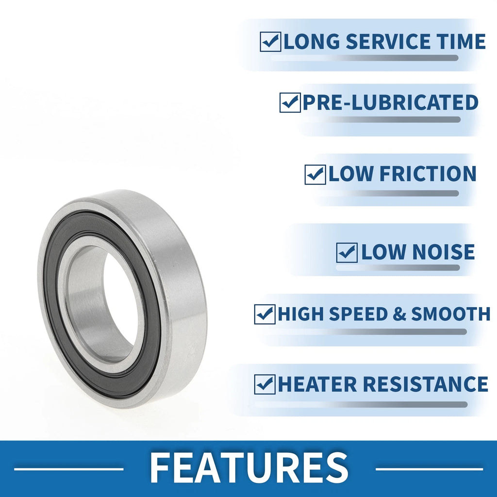 Deep Groove Ball Bearing P4 for Scooter Skateboard Wheel (20x37x9mm)