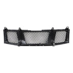 Front Upper Grille Replacement Set for Nissan Titan Armada (2004–2007) Gloss Black