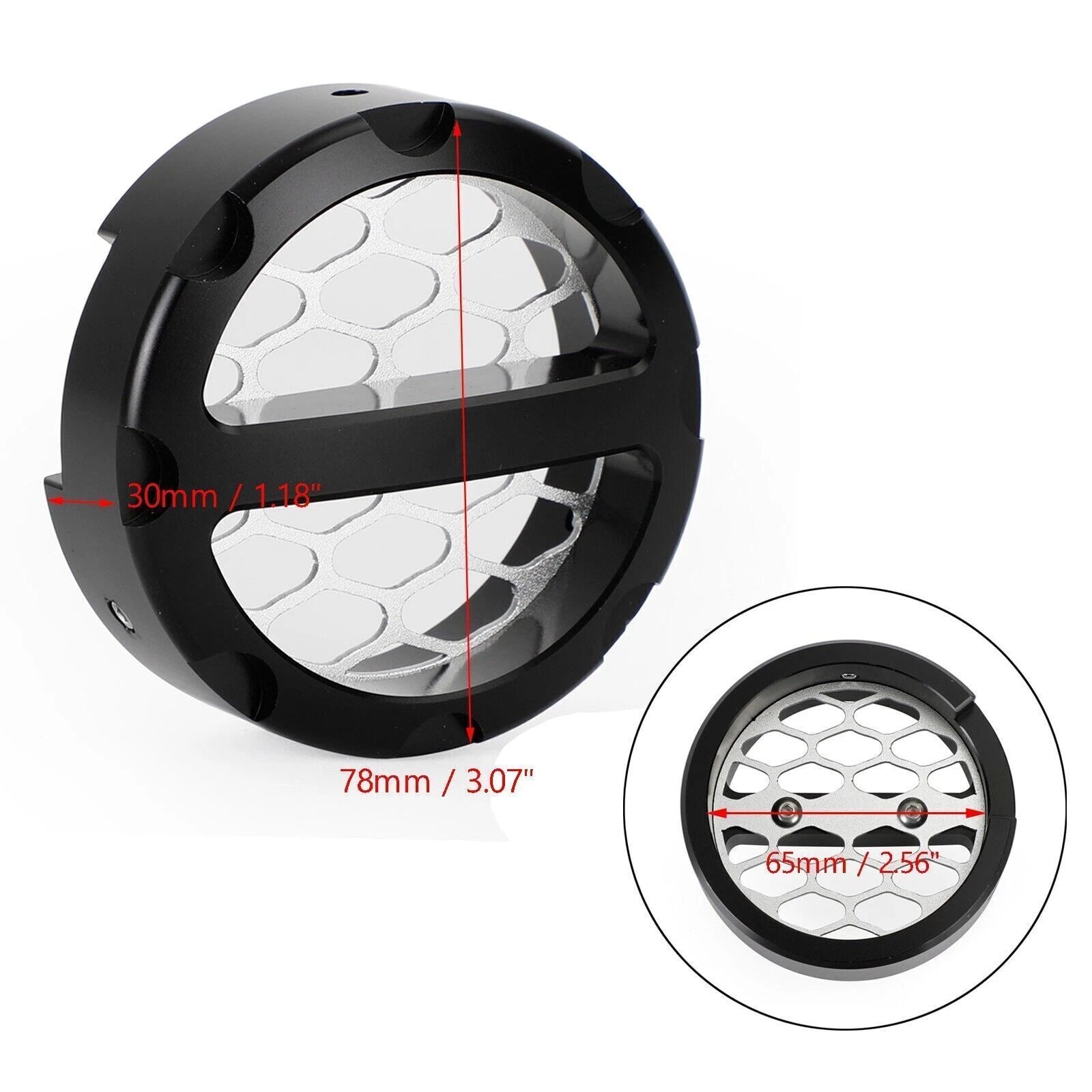 CNC Air Intake Cover End Cap Black for BMW R nine T (2014–2023)