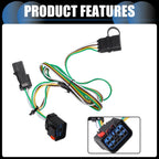 4-Pin Trailer Wiring Harness Kit for Dodge Ram 3500 (2010)
