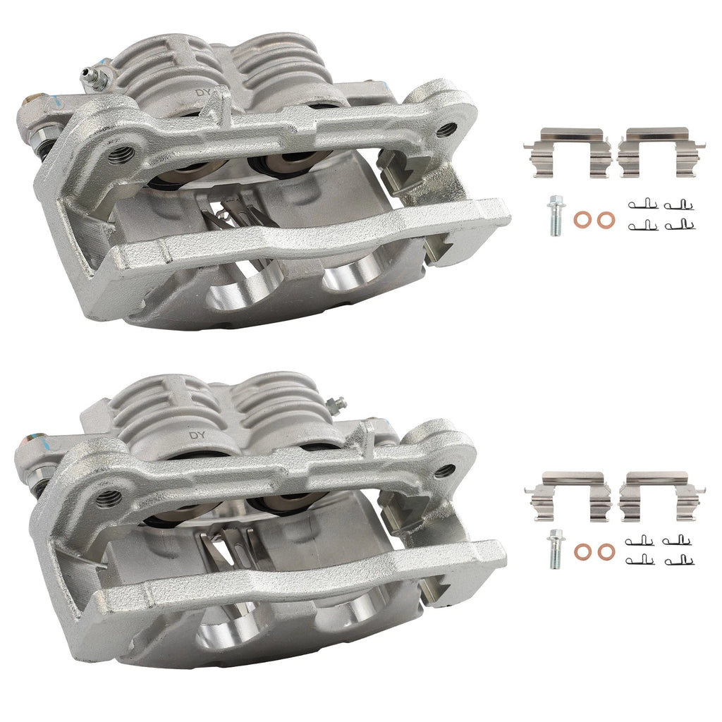Set of 2 Front Brake Calipers for Chevrolet Trailblazer (2003–2005)