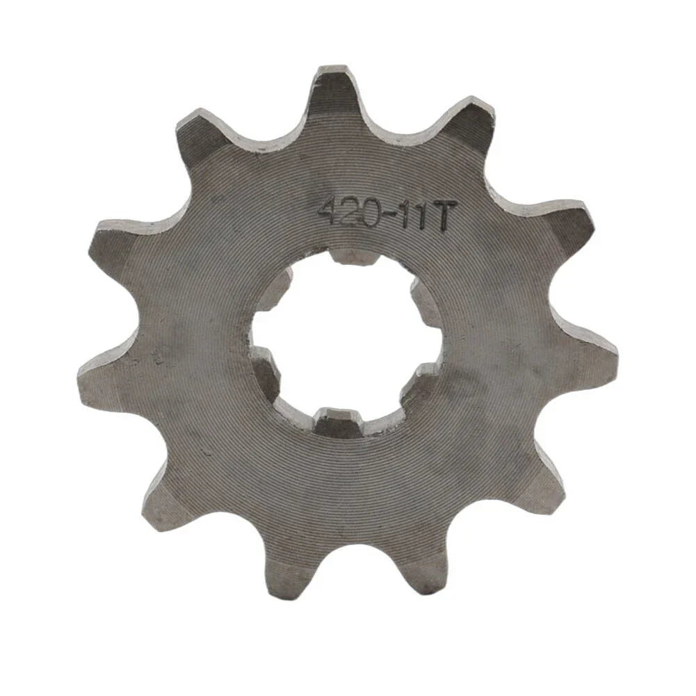 1x 420 Chain 17mm 11T Front Sprocket for 50-140cc ATV Pit Dirt Bike