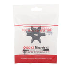 Outboard Water Pump Impeller & Key for Suzuki 2-9 HP