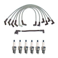 Denso 8mm Wire Set & 6 Iridium Spark Plugs Kit for Mazda B3000 (1994–2006)