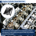Engine Cylinder Head Bolt Set for Chevrolet Sonic 1.4L L4 (2012–2020) No. ES 72474