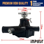 Water Pump for Nissan SD22 SD23 (21010-61504, 21010-61505, 21010-61526, 21010-61527)