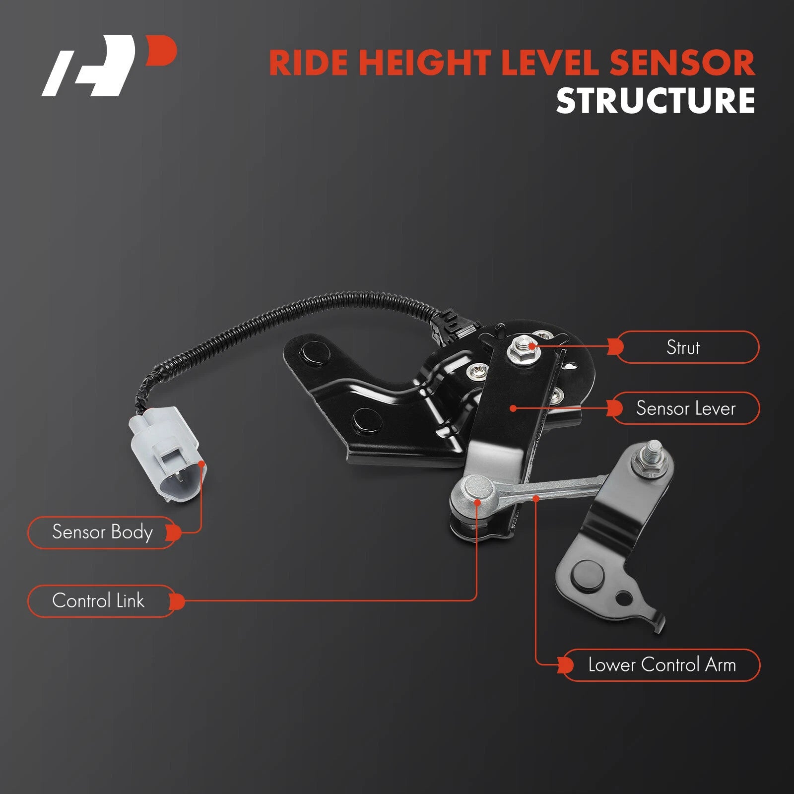 Rear Ride Height Level Sensor for Subaru Forester (2014-2015)