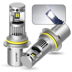 9007 LED Headlight Bulbs Kit for AUXI (6000K, High Low Beam)