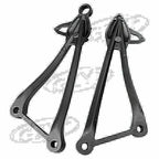 Pillion Rear Foot Pegs for Kawasaki ZX-10R (2008-2010)