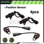 4X Crankshaft Position Sensor for Ford Ranger (1989–1994), Mustang (1991–1993)