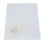 Clear Screen Door Slider Panel with Push Down Handle for Universal RV