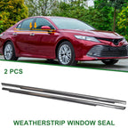 2X Front Left & Right Weatherstrip Window Seal for Toyota Camry (2002–2006)
