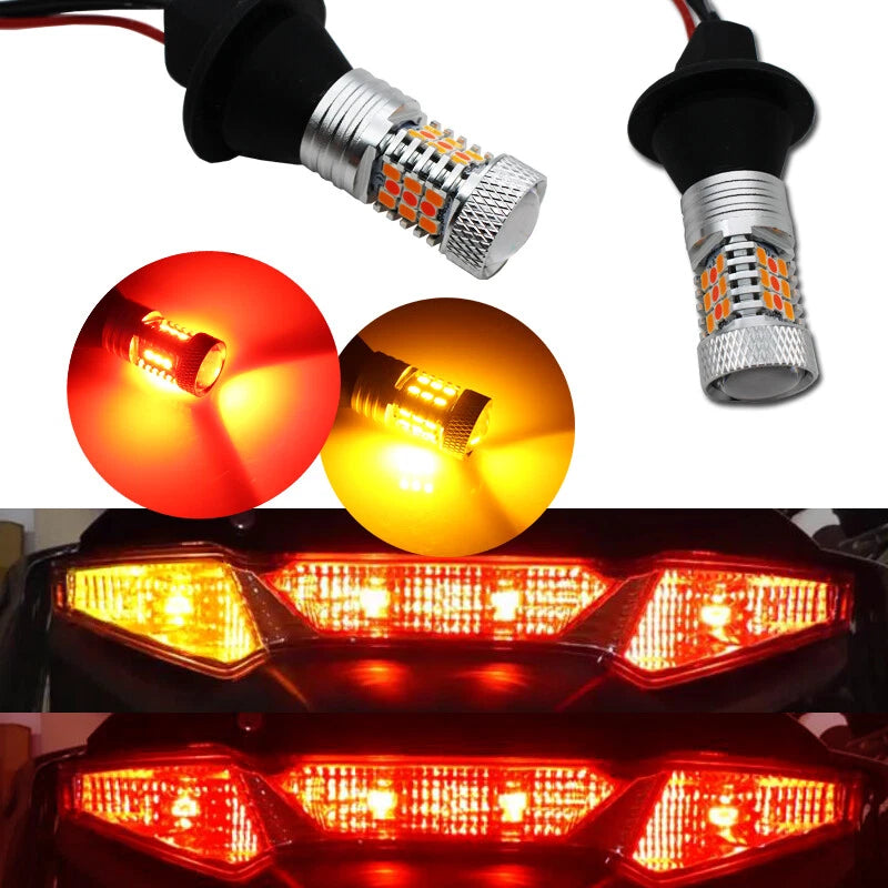 Switchback LED Rear Turn Signal Lights for Kawasaki Concours 14 (2008–2018)