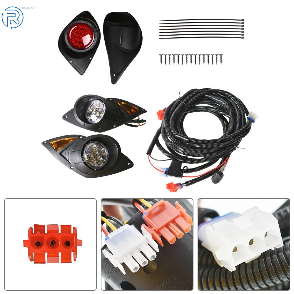 LED Headlight and Tail Light Kit for Yamaha Drive G29 (2007-Present)