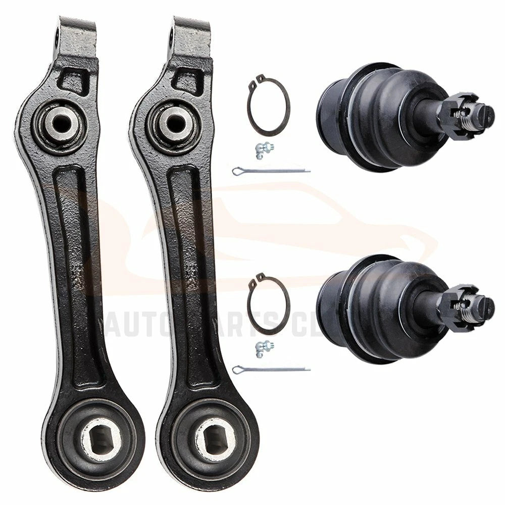 Set of 4 Front Lower Ball Joints + Control Arms for Chrysler 300 (2005–2010)
