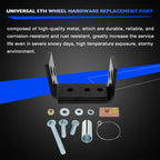 Fifth Wheel Mounting Rail Kit for Trailer Hitch (2000-2023)