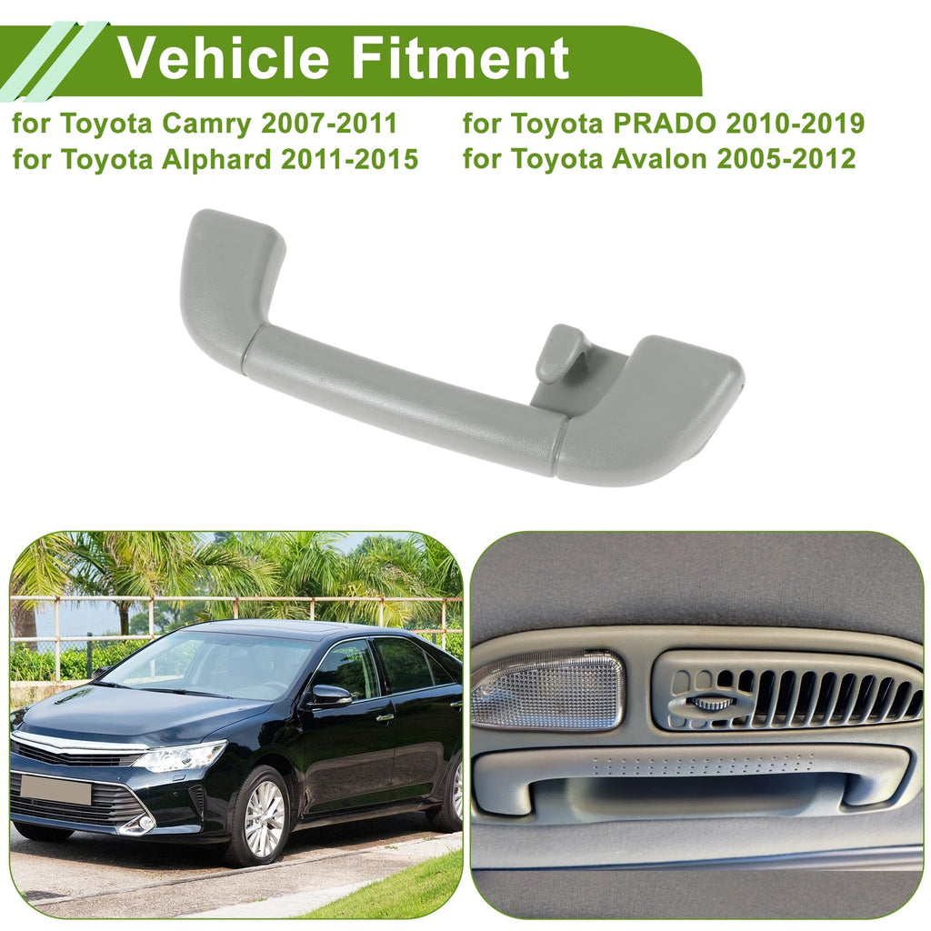 1Pc A Pillar Grab Handle for Toyota Camry (2007–2011) ABS Gray