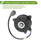 Radiator Fan Motor for Lexus ES300h (2013-2018) 1 x Quality Replacement