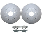 Front Brake Kit with 303mm Rotors & Akebono Ceramic Pads for Ford Escape Mercury Mariner (2001–2012)