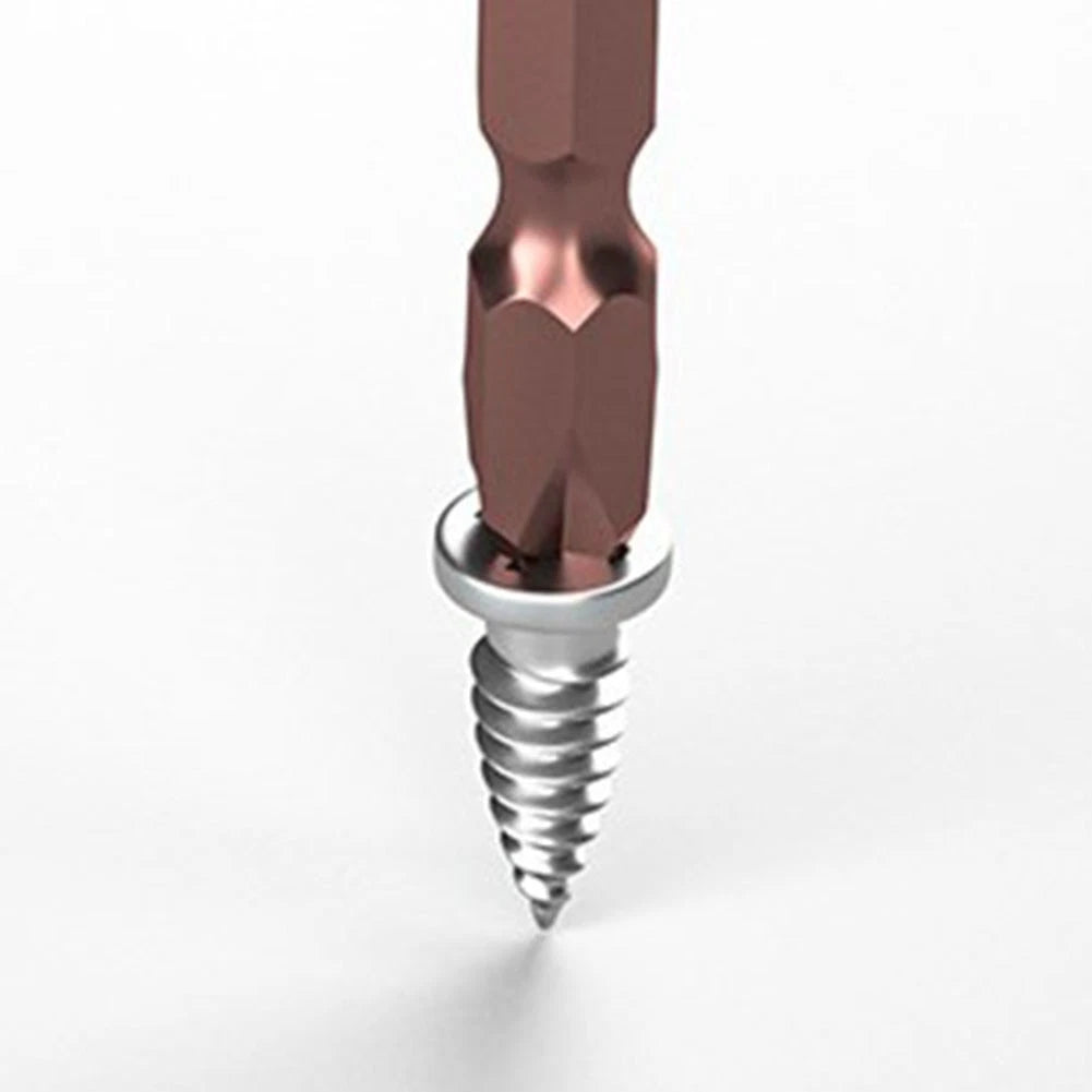 PH2 Magnetic Screwdriver Bits for Universal Use (1/4 Hex Shank)