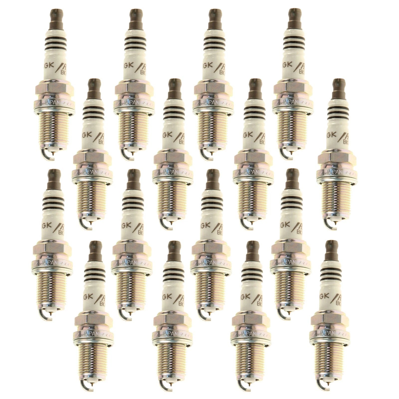 NGK Iridium IX Spark Plug Set (16 Pieces) (Gap 0.044) for