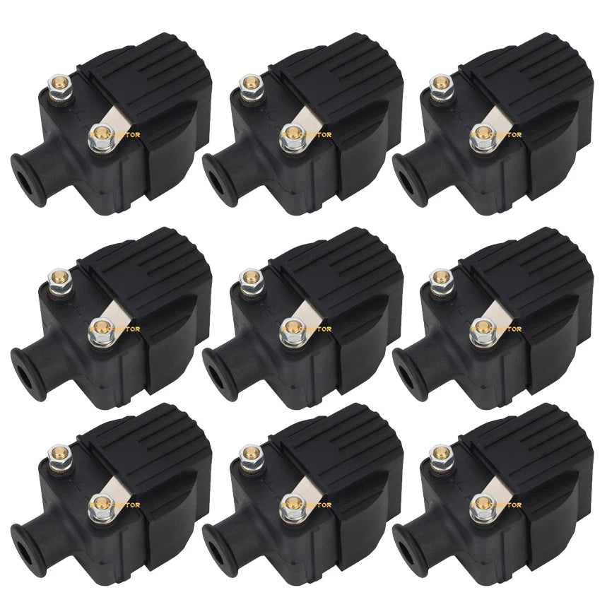 Pack of 9 Marine Ignition Coil for Mercury (339-832757A4, 339832757A4, 832757A4)
