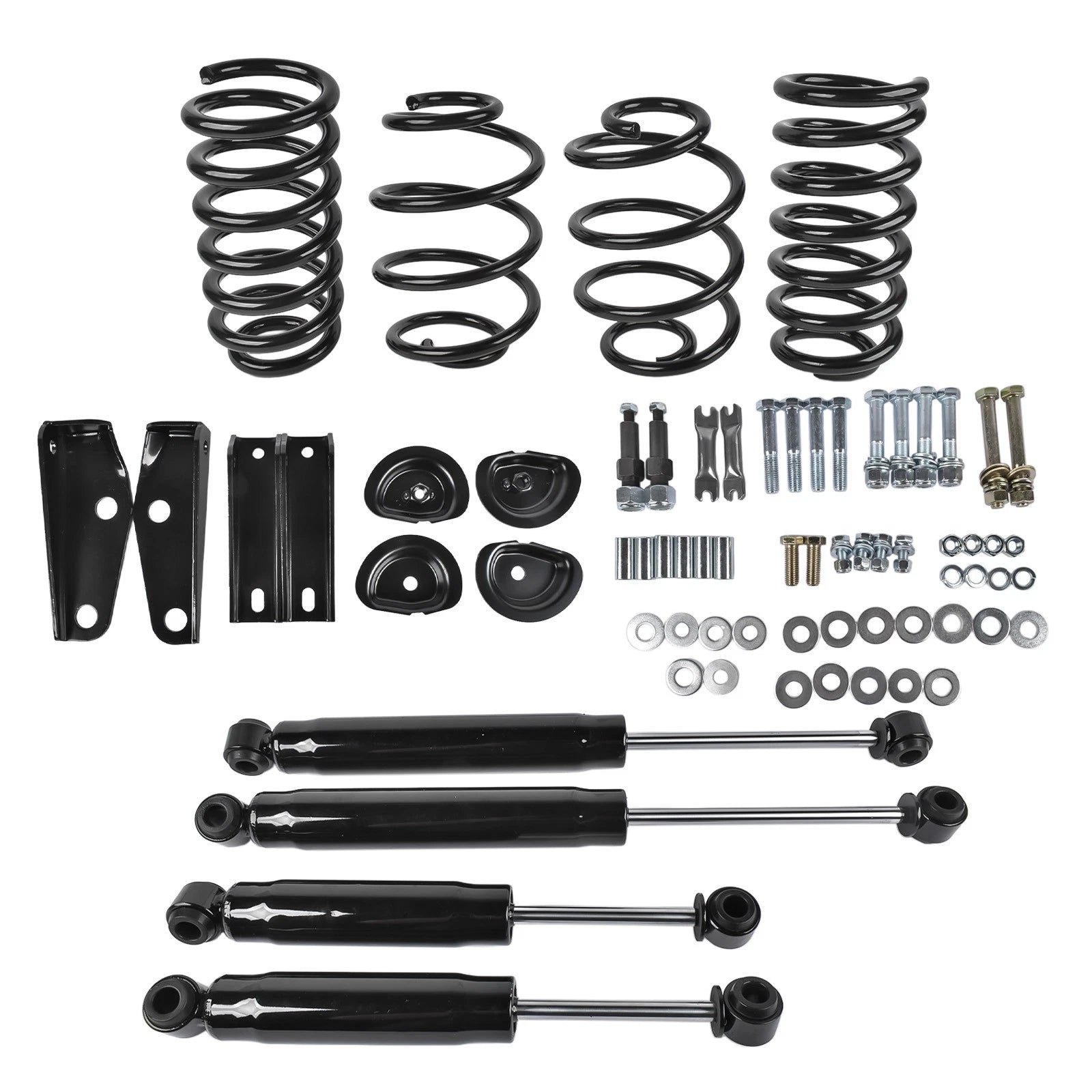 Front 3" Rear 5" Drop Lowering Kit w/ Shock Spring for Chevrolet C10 (1963–1972)