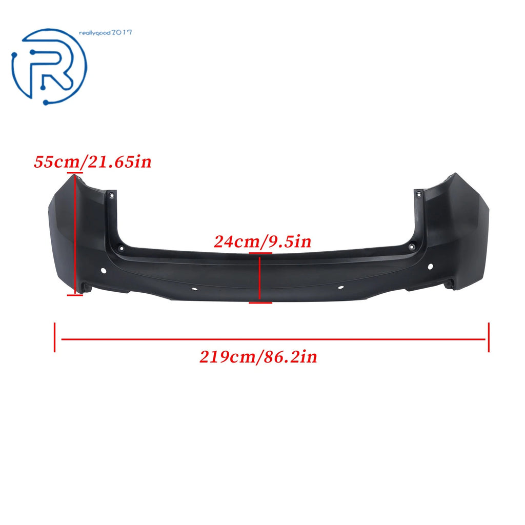 Rear Bumper Assembly for Acura RDX (2016-2018) with Sensor Holes