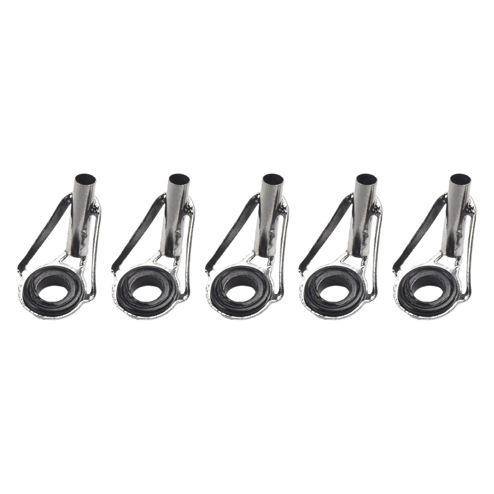 30pcs Set Fishing Rod Guides Rings for Saltwater (Smooth Iron)