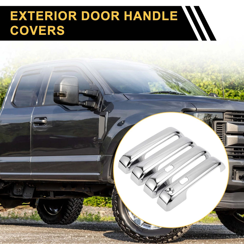 Set of 4 Car Door Handle Protectors for Ford F-150 (2015–2020)