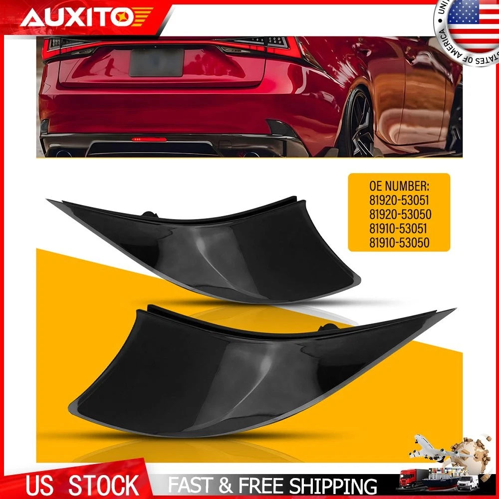 Smoked Lens Rear Bumper Reflector Signal Assy for Lexus IS200t IS350 IS-F (2014–2020)