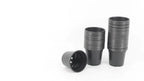 Set of 100 Plastic Flower Nursery Pots with Drainage Holes