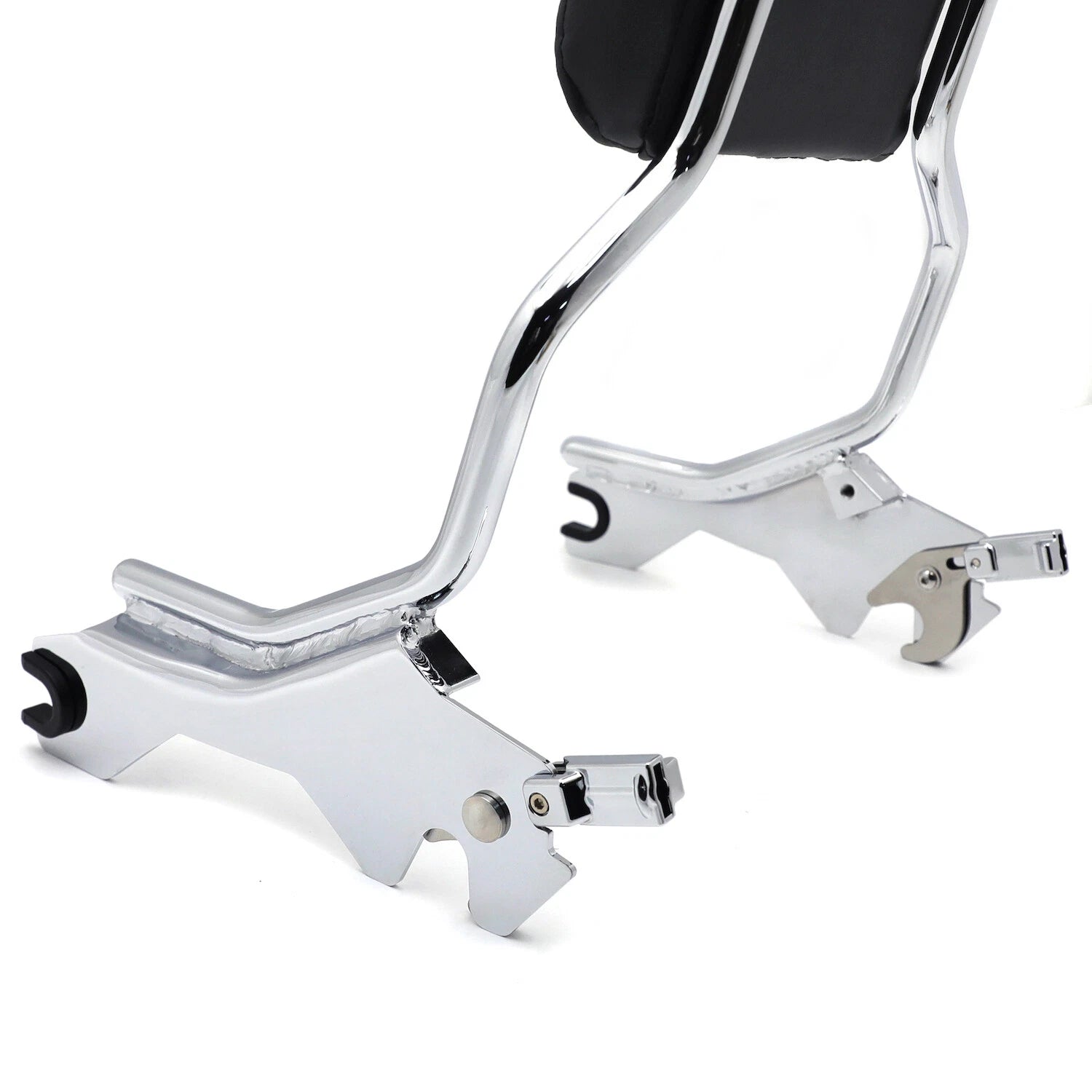 Chrome Passenger Sissy Bar Backrest for Harley Softail FXFB (2018–2023)