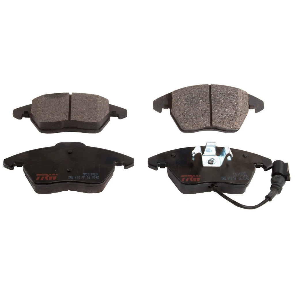 Set of 4 Brake Pads for Volkswagen Jetta (2005–2013)