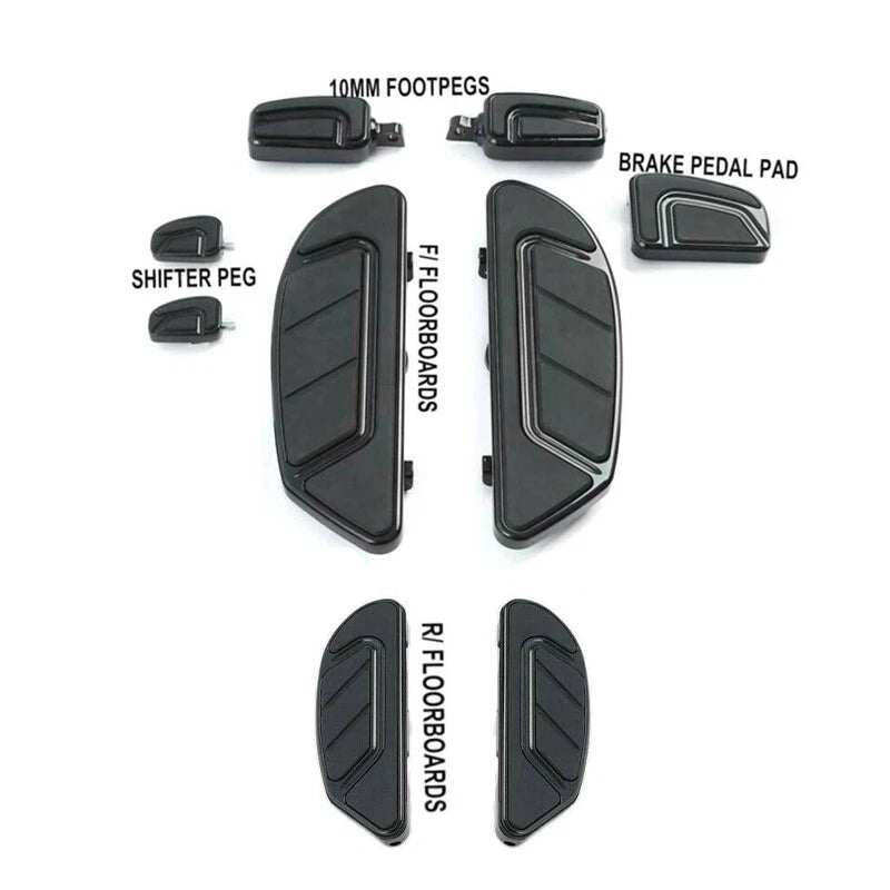 Footboard Brake Pedal Shifter Peg for Harley Road King Glide (1986–2022)