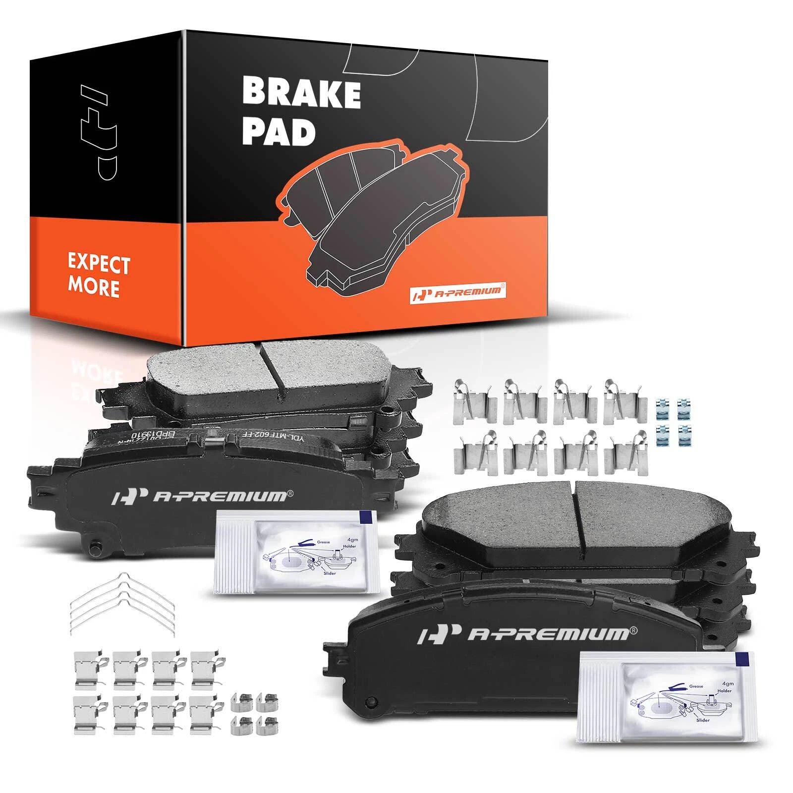 Ceramic Brake Pads for Toyota Highlander Lexus RX350 (2017–2024)
